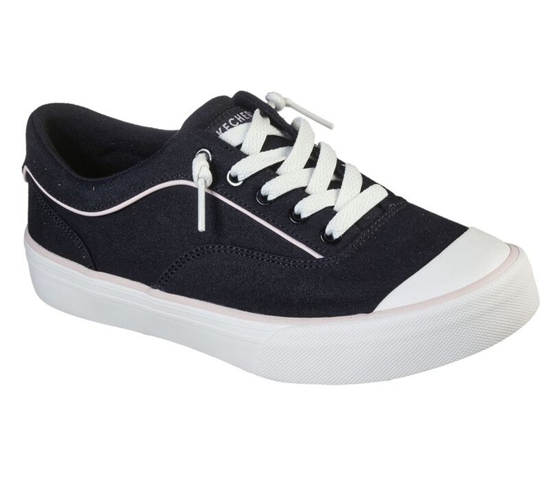 Skechers Dam Svarta Slip On - Half Moon - Luna - Sverige (OGYZK-6231)